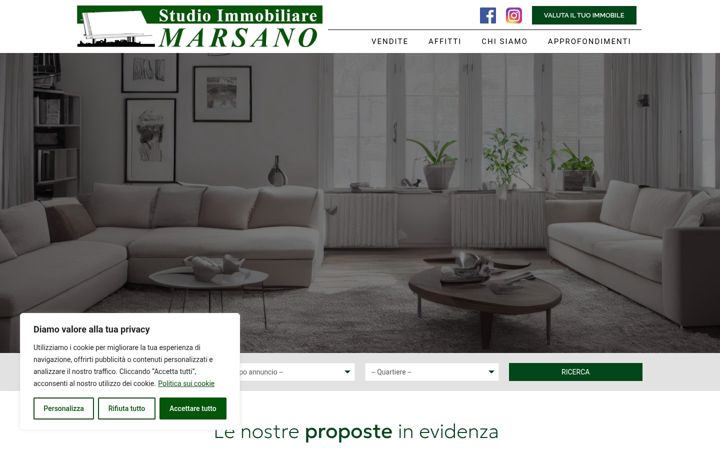 Screenshot of marsanoimmobiliare.it