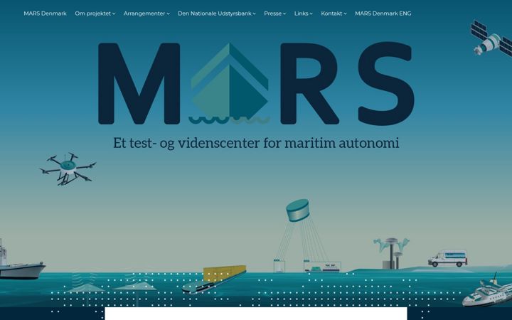 Screenshot of marsdenmark.dk