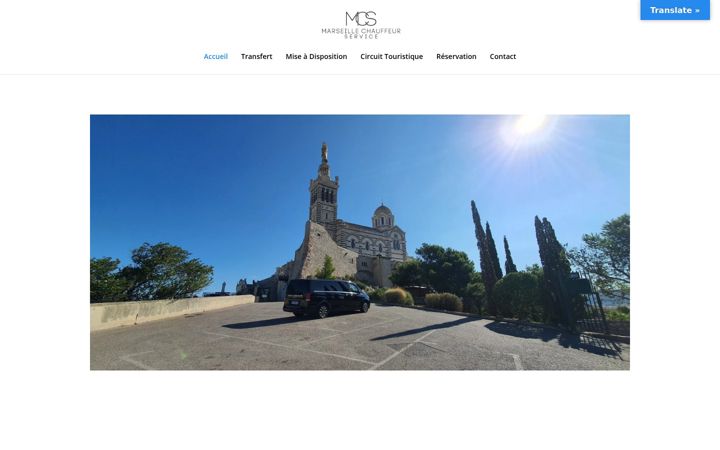Screenshot of marseille-chauffeur-service.com