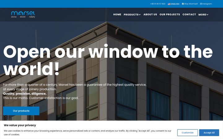 Screenshot of marsel.com.pl