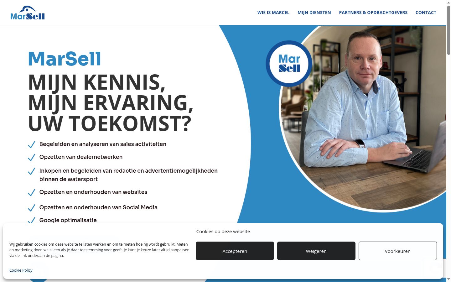Sutikimo reklamjuostės, rodytos prieš bet kokią sąveiką, ekrano kopija
