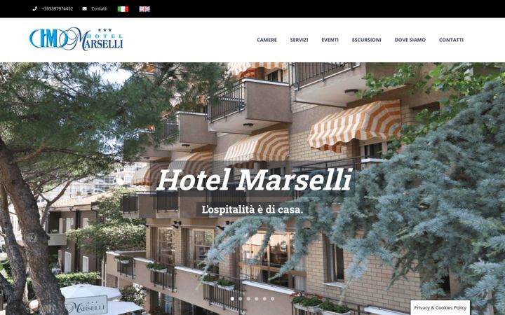 Screenshot of marselli.com