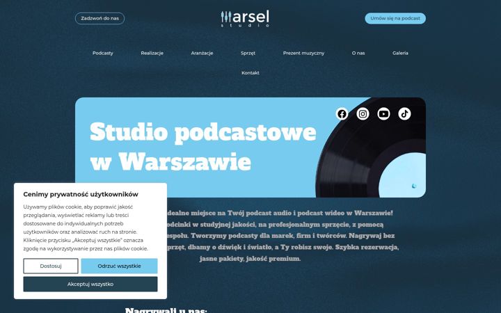 Screenshot of marselstudio.pl