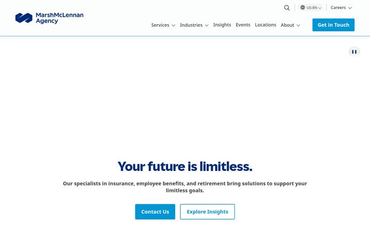 Screenshot of marshmma.com