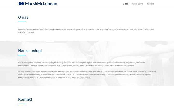 Screenshot of marshservices.pl