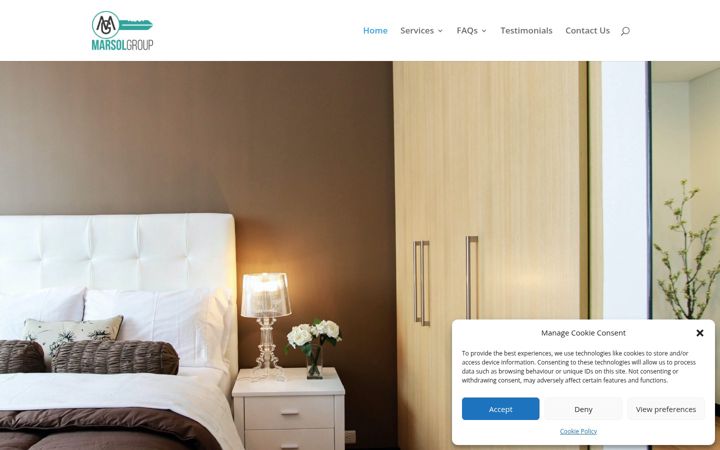 Screenshot of marsolgroup.co.uk