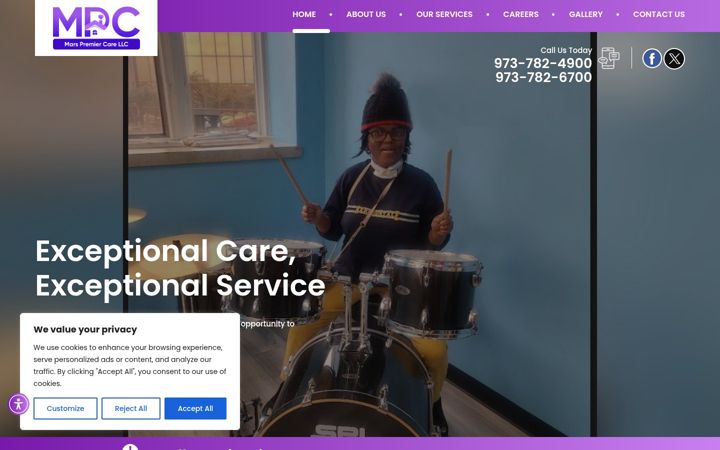 Screenshot of marspremiercarellc.com