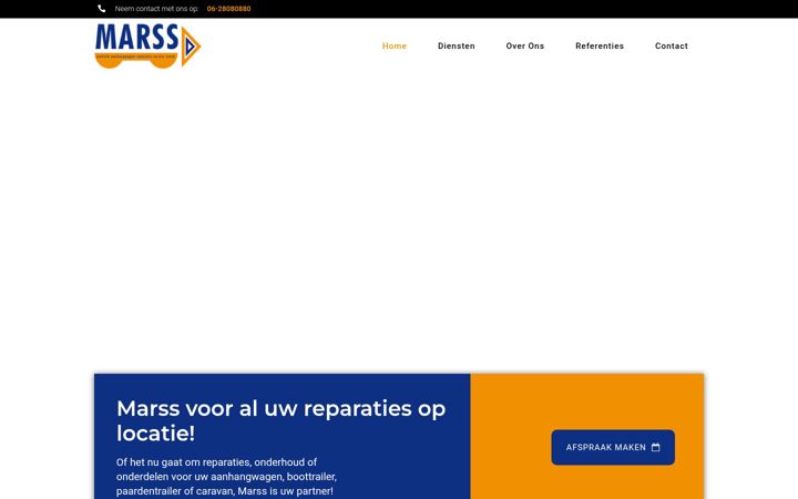 Screenshot of marss.nl
