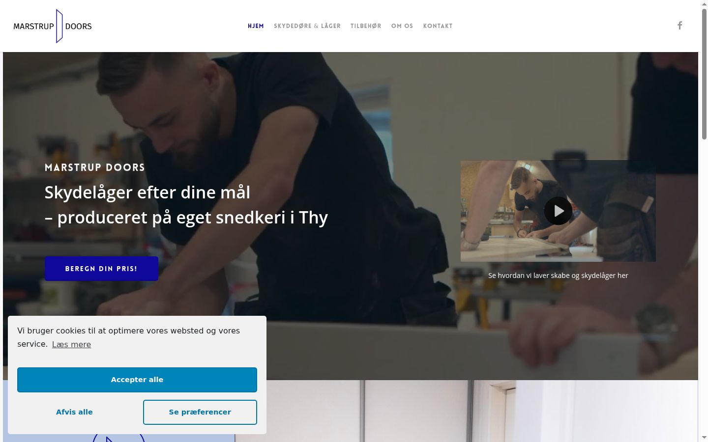 Screenshot tal-banner tal-kunsens muri qabel kwalunkwe interazzjoni