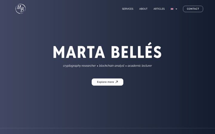 Screenshot of marta-belles.com