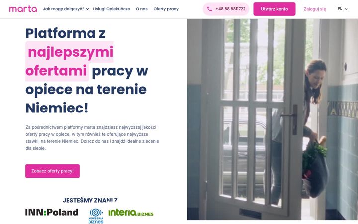 Screenshot of marta.pl