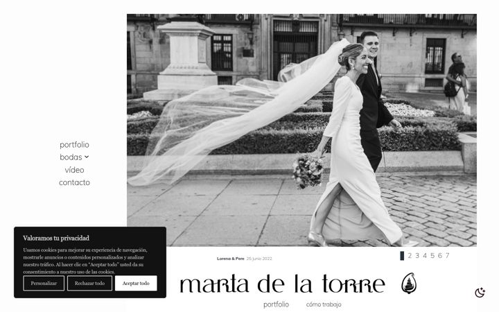 Screenshot of martadelatorre.es