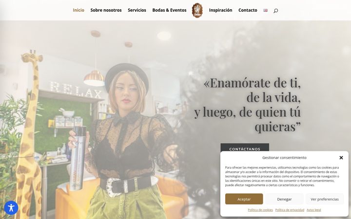 Screenshot of martaduranestilistas.com