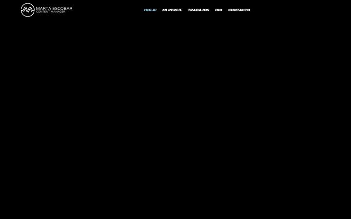 Screenshot of martaescobar.es