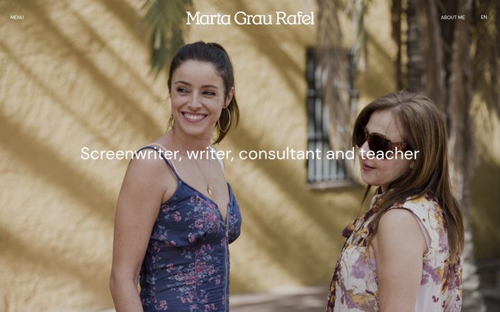 Screenshot of martagraurafel.com