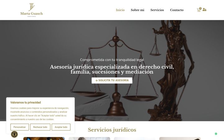 Screenshot of martaguasch.com.es