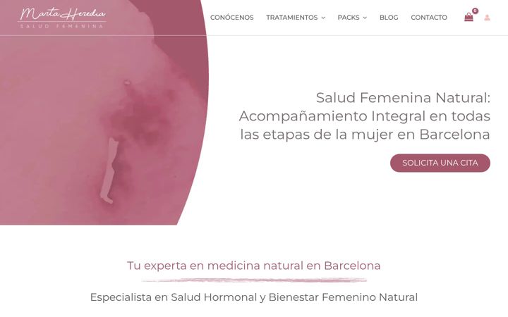 Screenshot of martaheredia.com