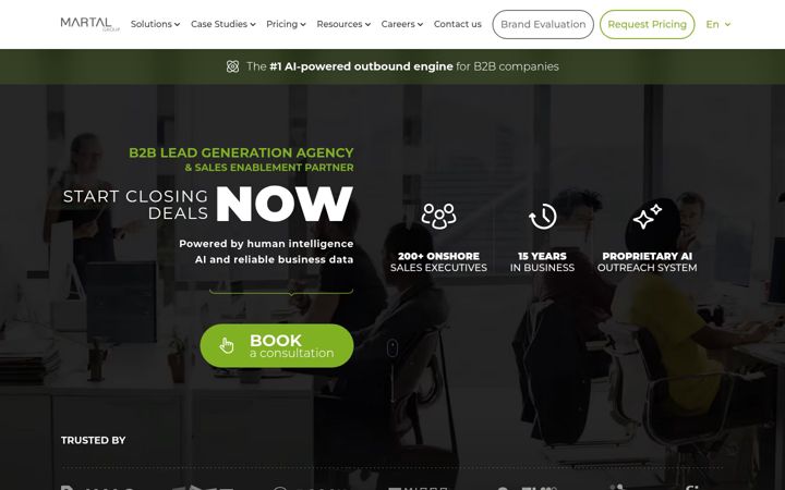 Screenshot of martal.ca