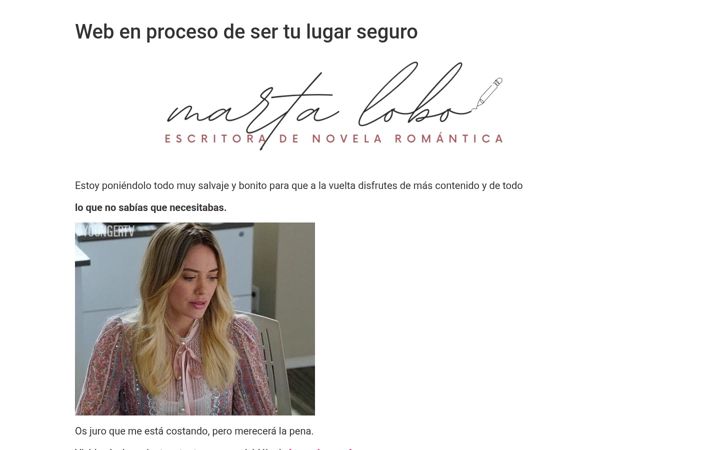 Screenshot of martalobo.es