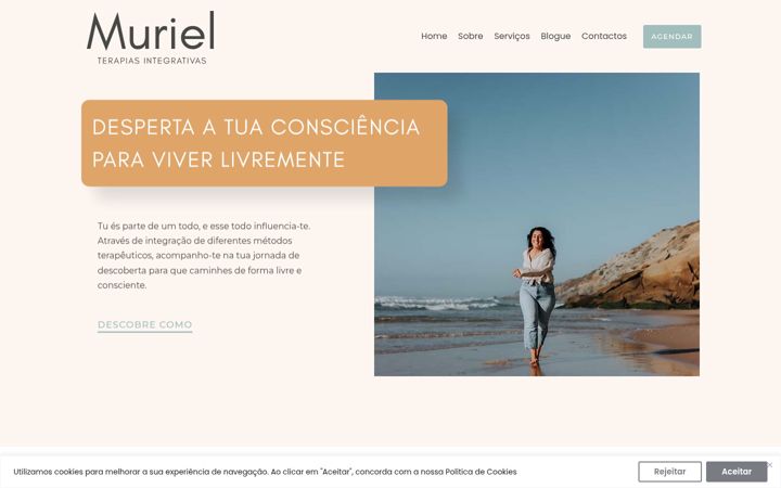 Screenshot of martamuriel.com