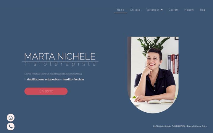 Screenshot of martanichelefisioterapista.it