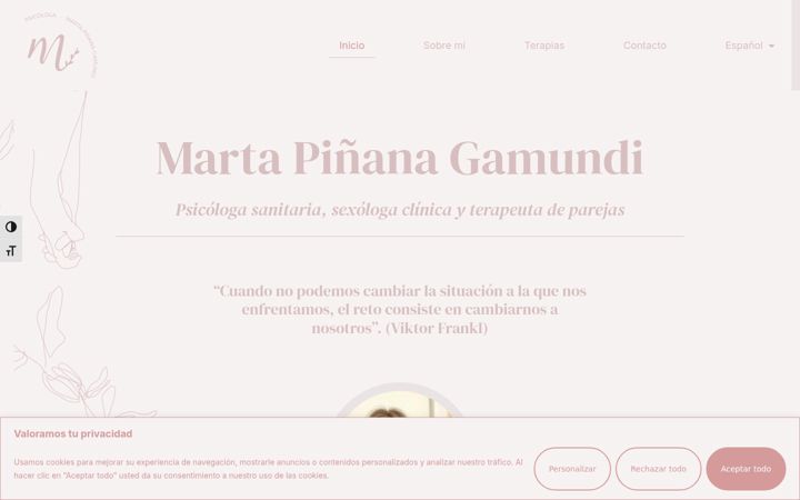 Screenshot of martapinyana.es