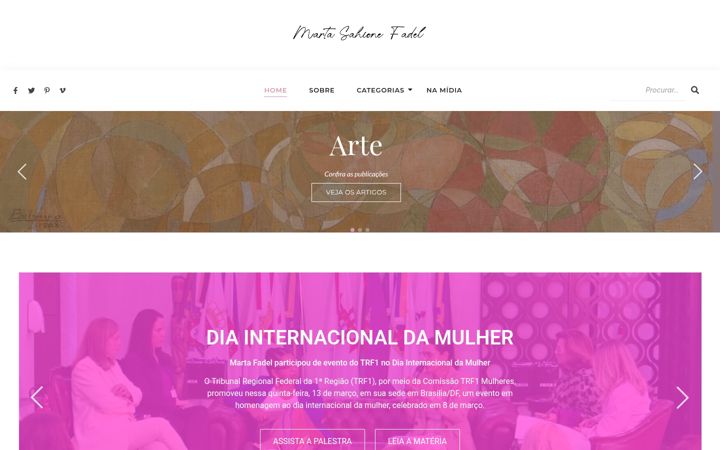 Screenshot of martasahionefadel.com.br