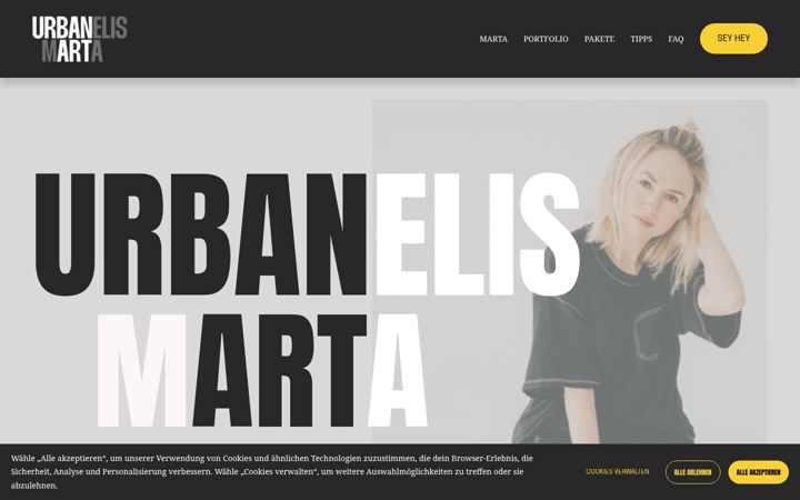 Screenshot of martaurbanelis.com