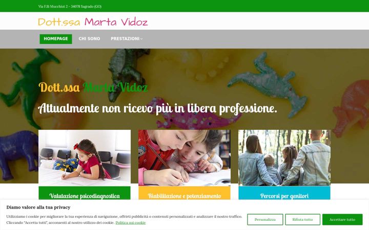 Screenshot of martavidoz.it