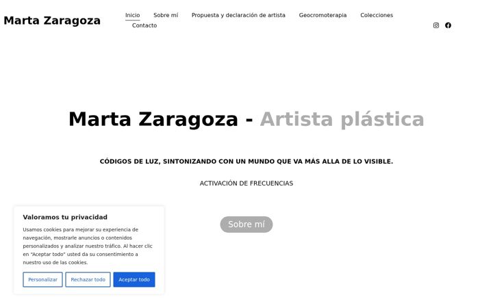 Screenshot of martazaragoza.es