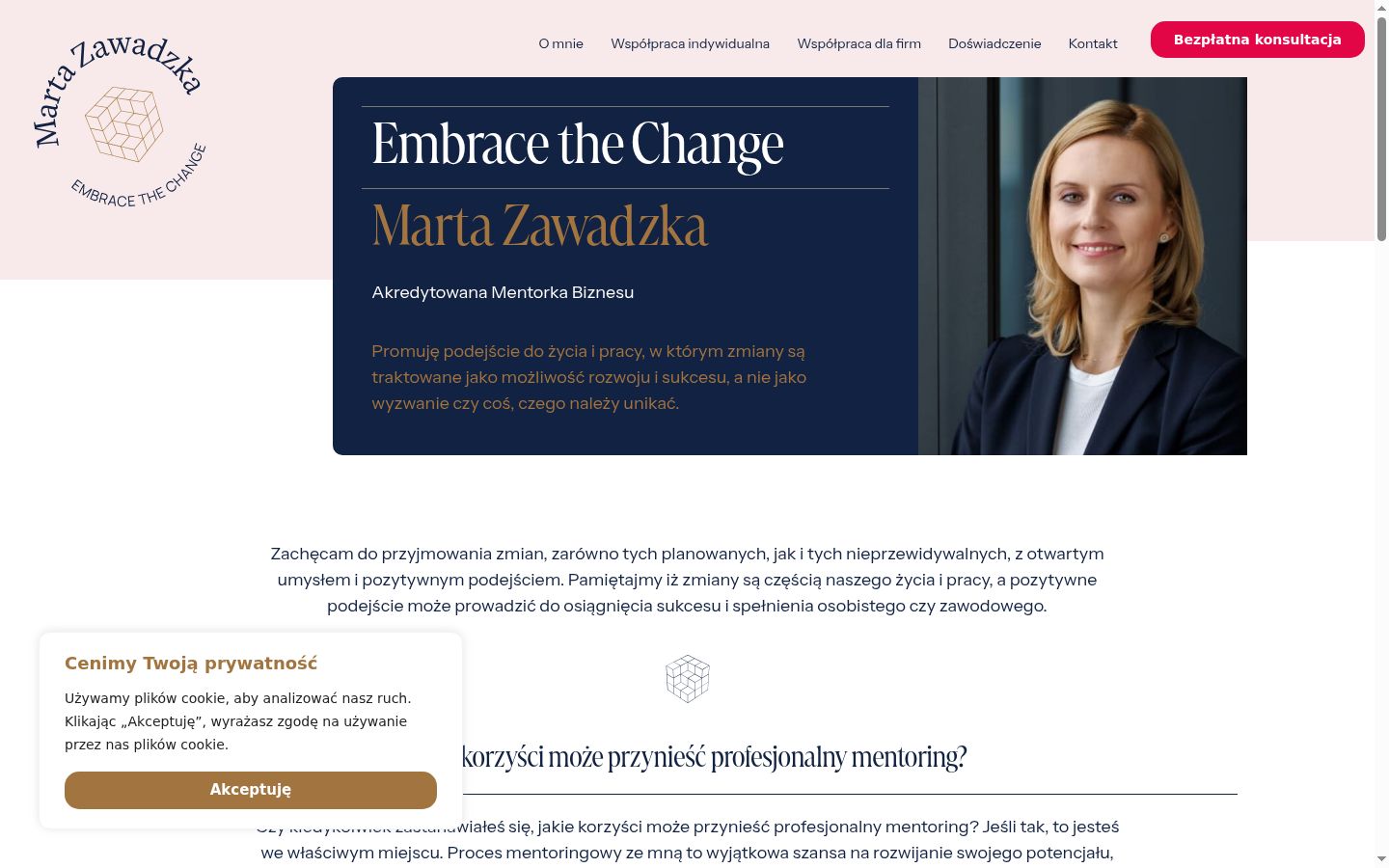 Captura de ecrã do banner de consentimento apresentado antes de qualquer interação