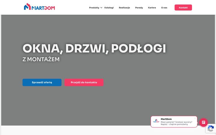 Screenshot of martdom.pl