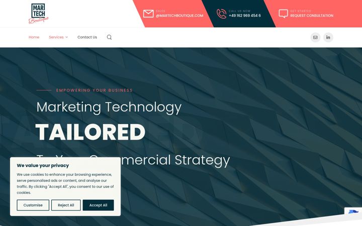 Screenshot of martechboutique.com