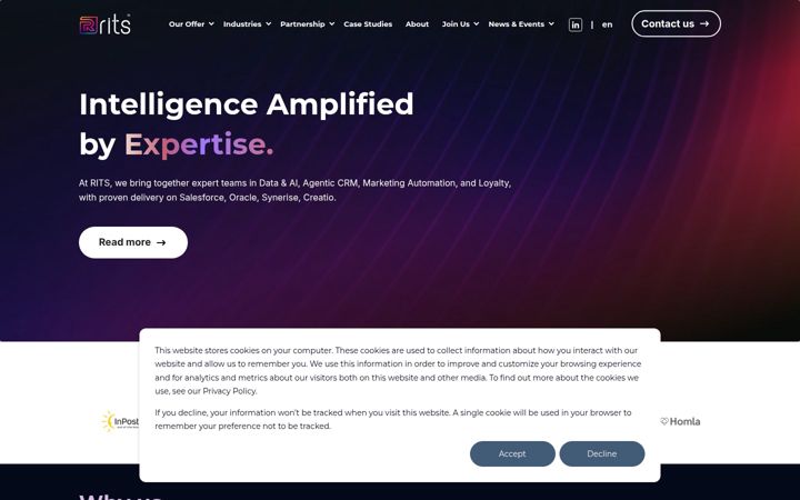 Screenshot of martechcompass.com
