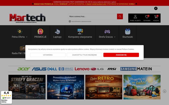 Screenshot of martechgroup.com.pl