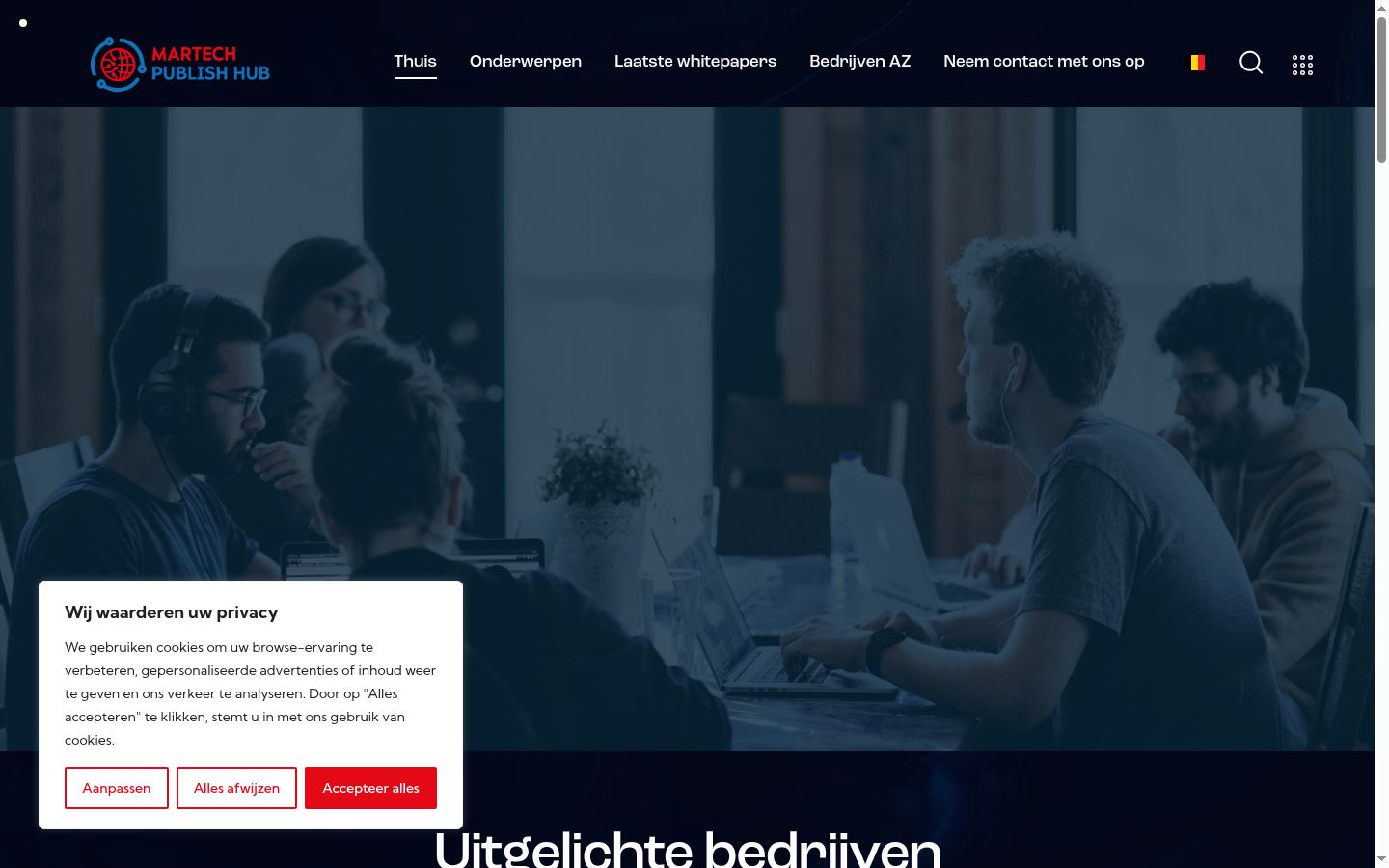 Sutikimo reklamjuostės, rodytos prieš bet kokią sąveiką, ekrano kopija