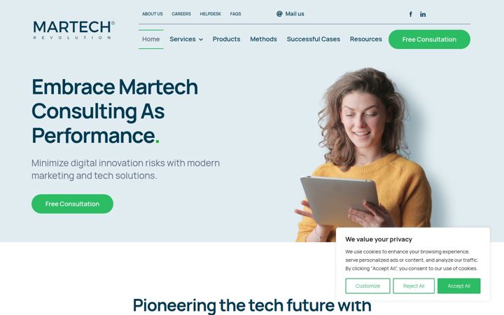 Screenshot of martechrevolution.com