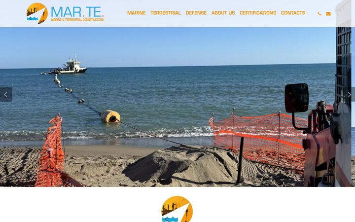 Screenshot of martecostruzioni.it