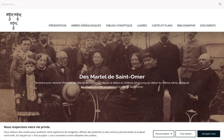 Screenshot of marteldesaintomer.com