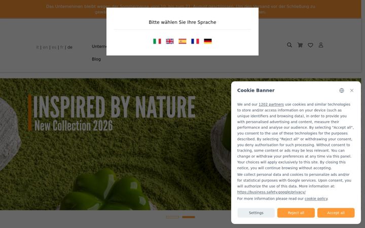 Screenshot of martellato.de