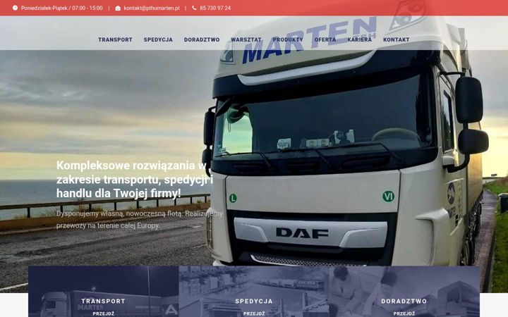 Screenshot of marten-tsh.pl