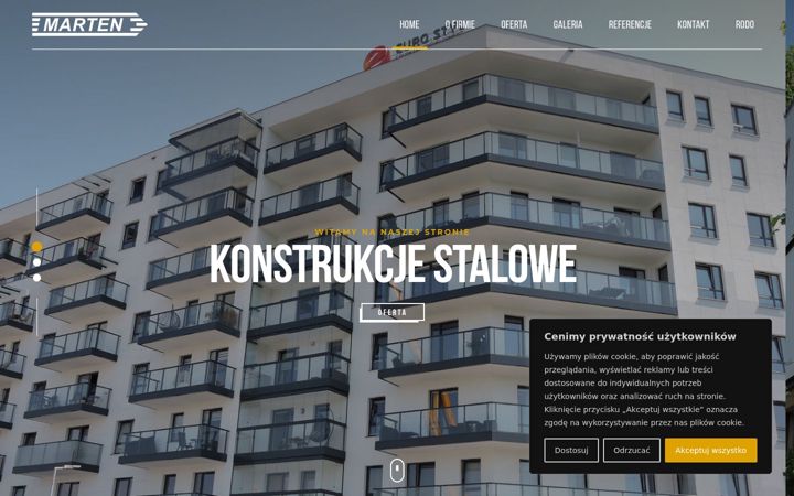 Screenshot of martenkolbudy.pl