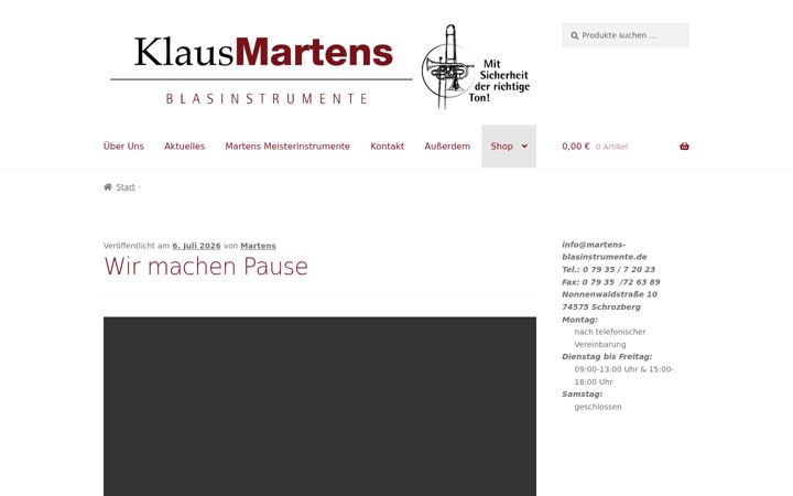 Screenshot of martens-blasinstrumente.de