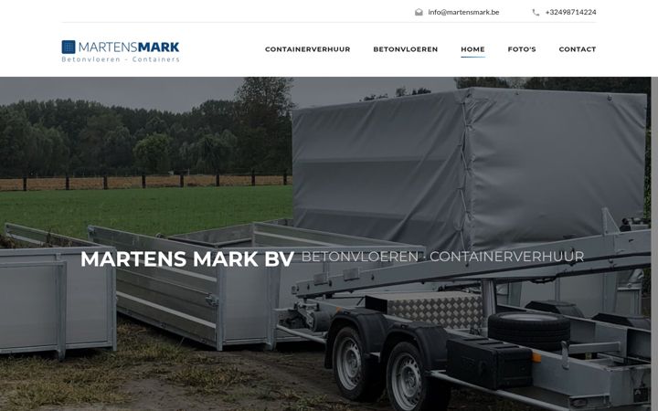 Screenshot of martensmark.be