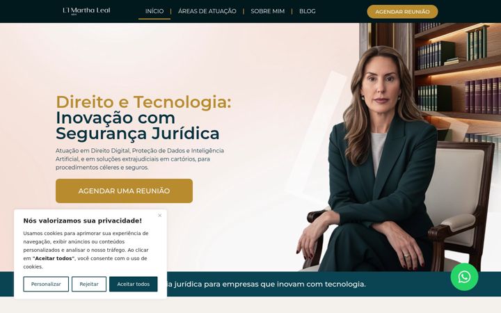 Screenshot of marthaleal.com.br
