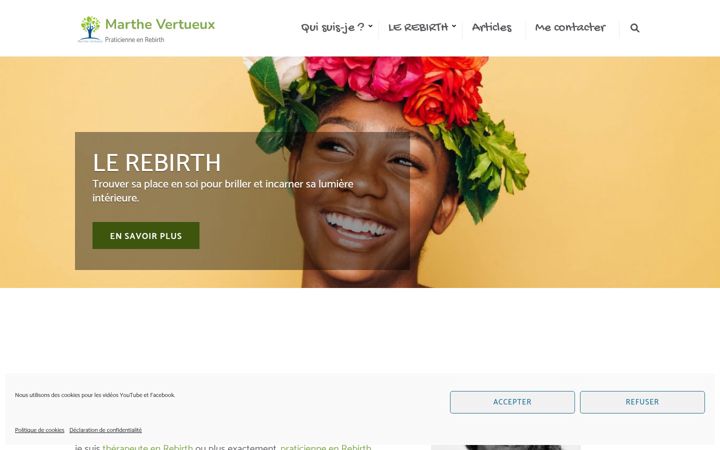 Screenshot of marthevertueux.fr