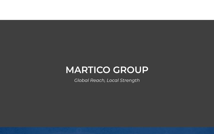 Screenshot of marticogroup.com