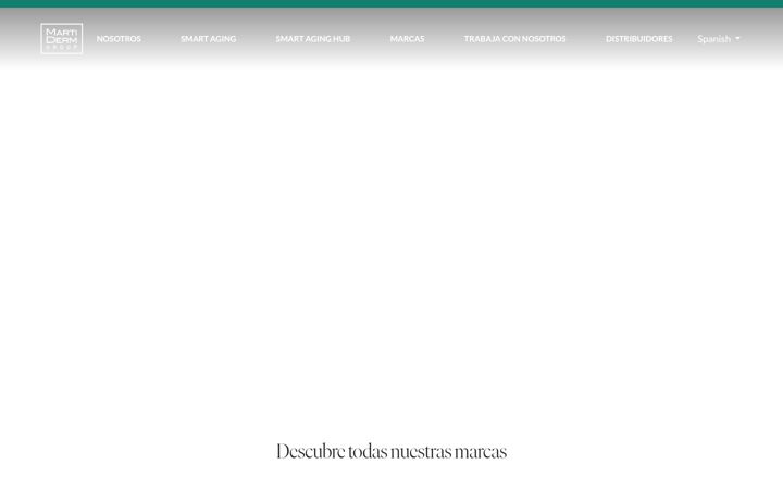 Screenshot of martidermgroup.com