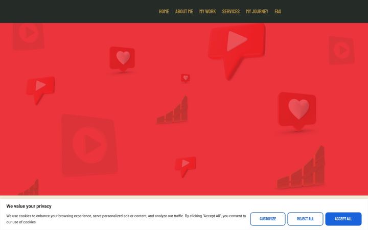 Screenshot of martijnrijnbeek.com