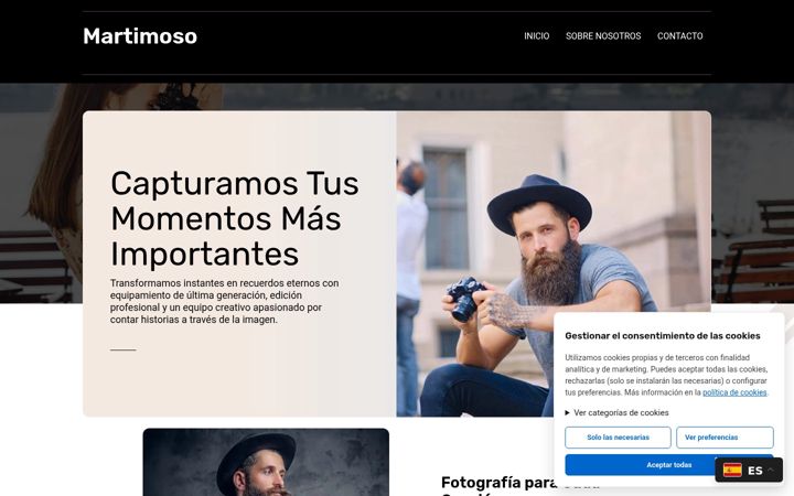 Screenshot of martimoso.com